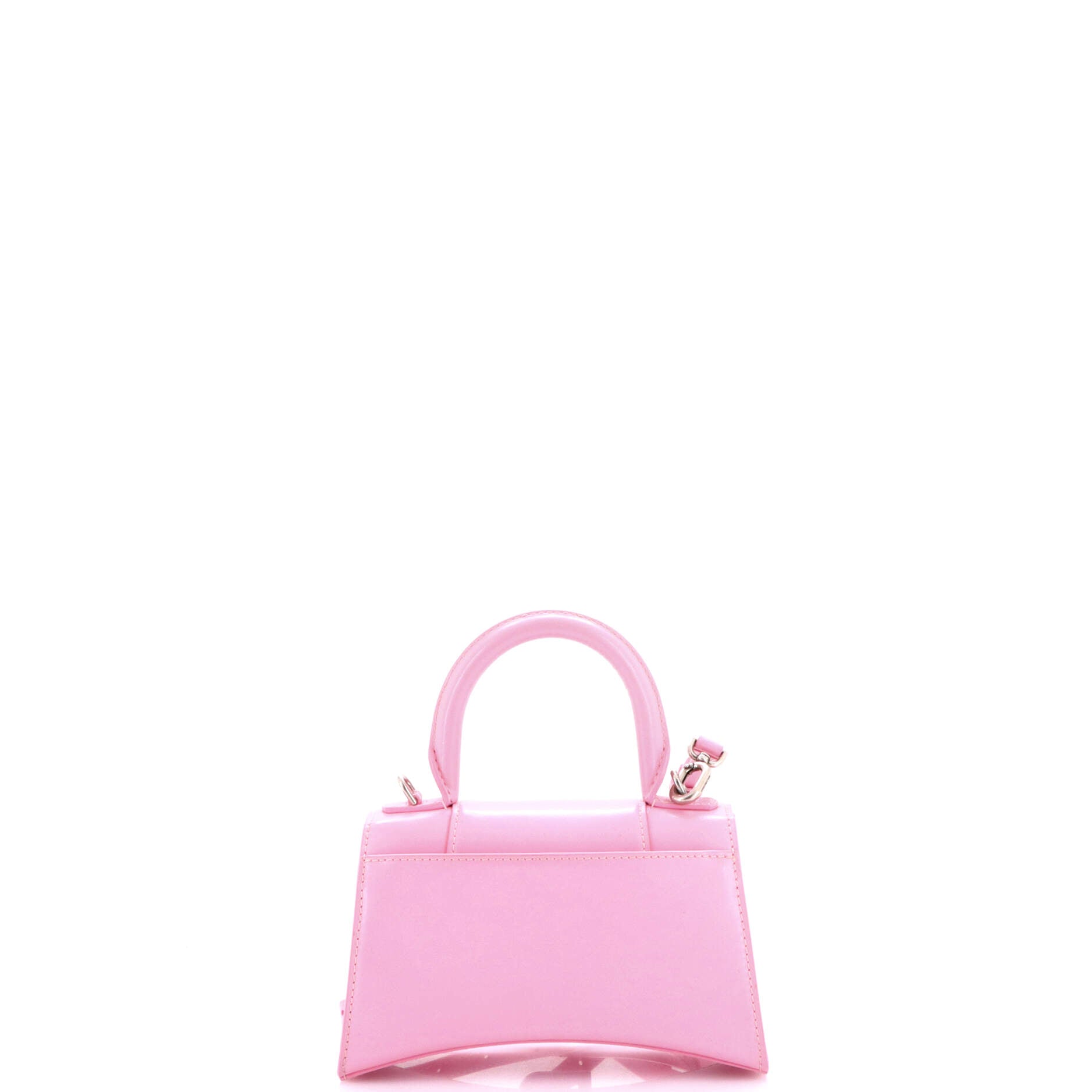 Hourglass Top Handle Bag Leather XS