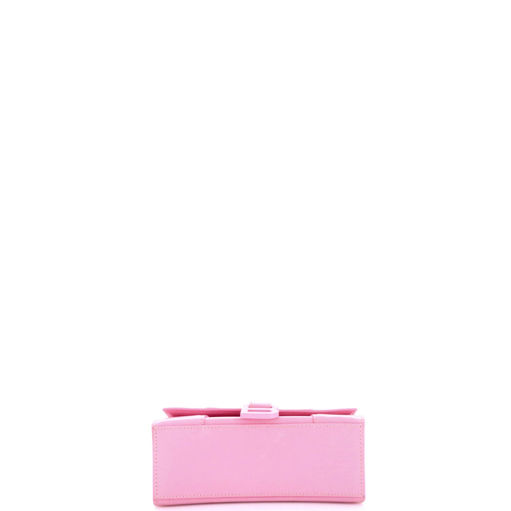 Hourglass Top Handle Bag Leather XS