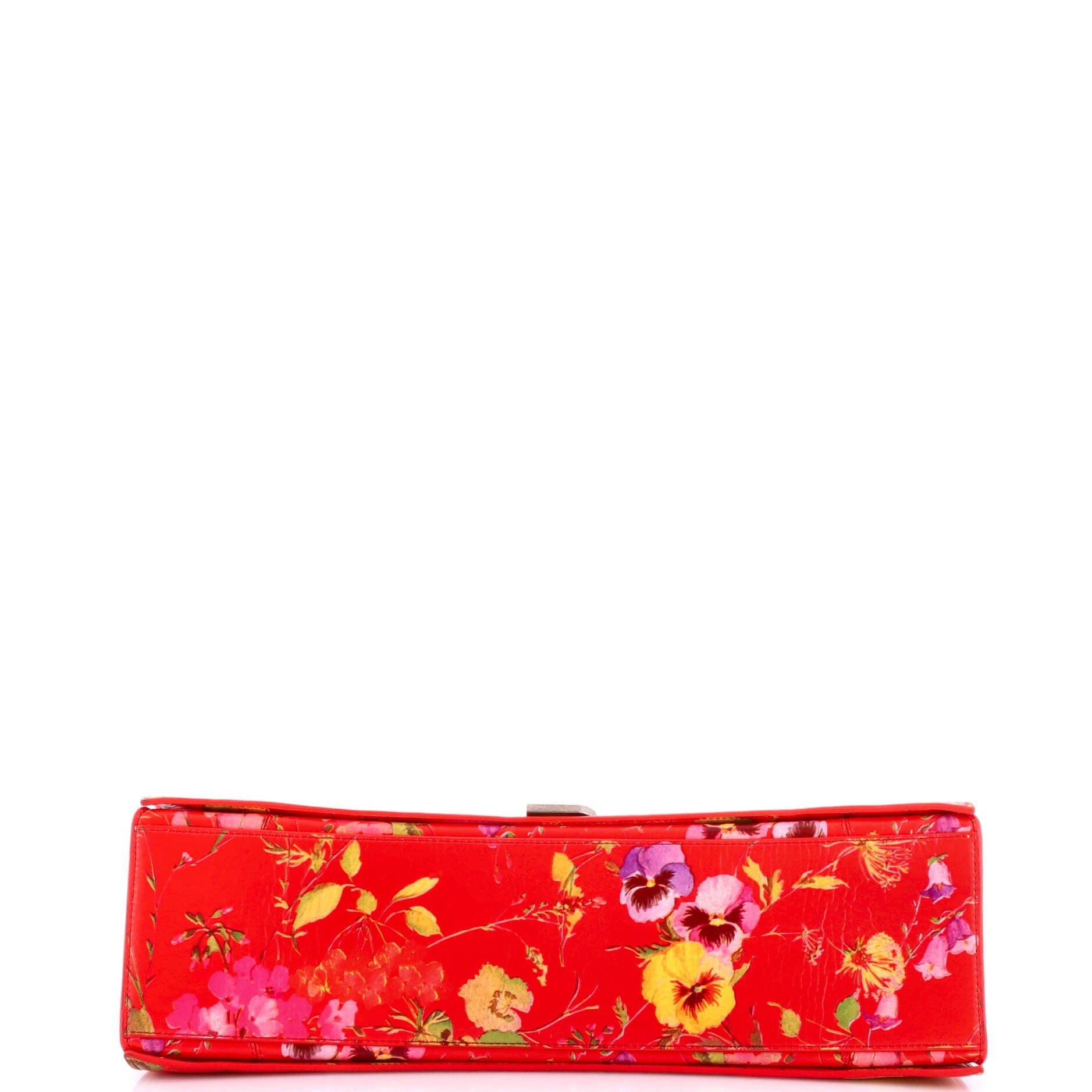 Crush Sling Shoulder Bag Printed Leather Large