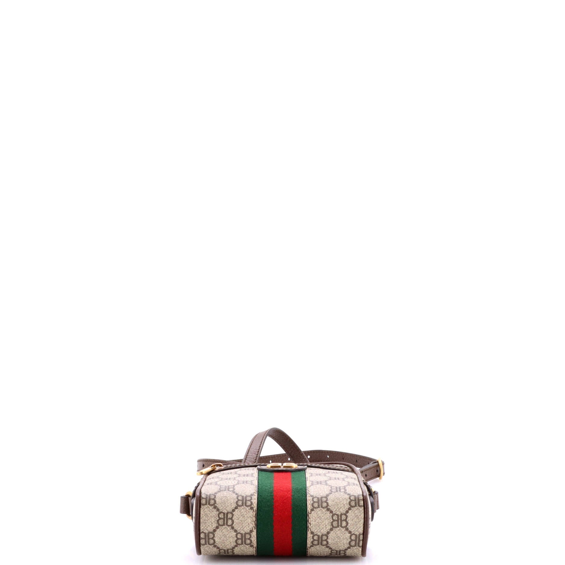x Gucci The Hacker Project Zip Messenger Bag BB Coated Canvas Mini