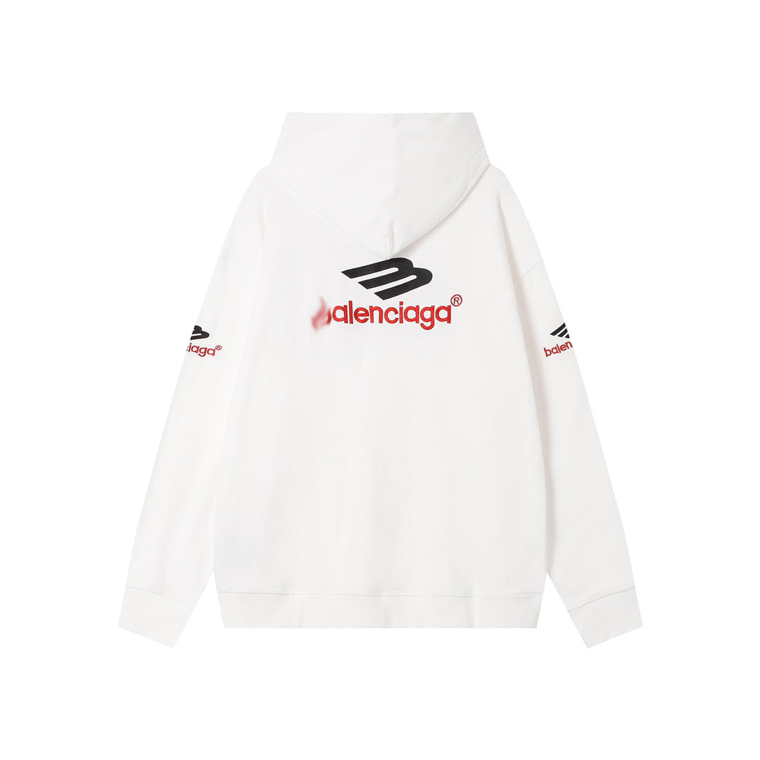 Balenciaga Couples Gradient Hoodie