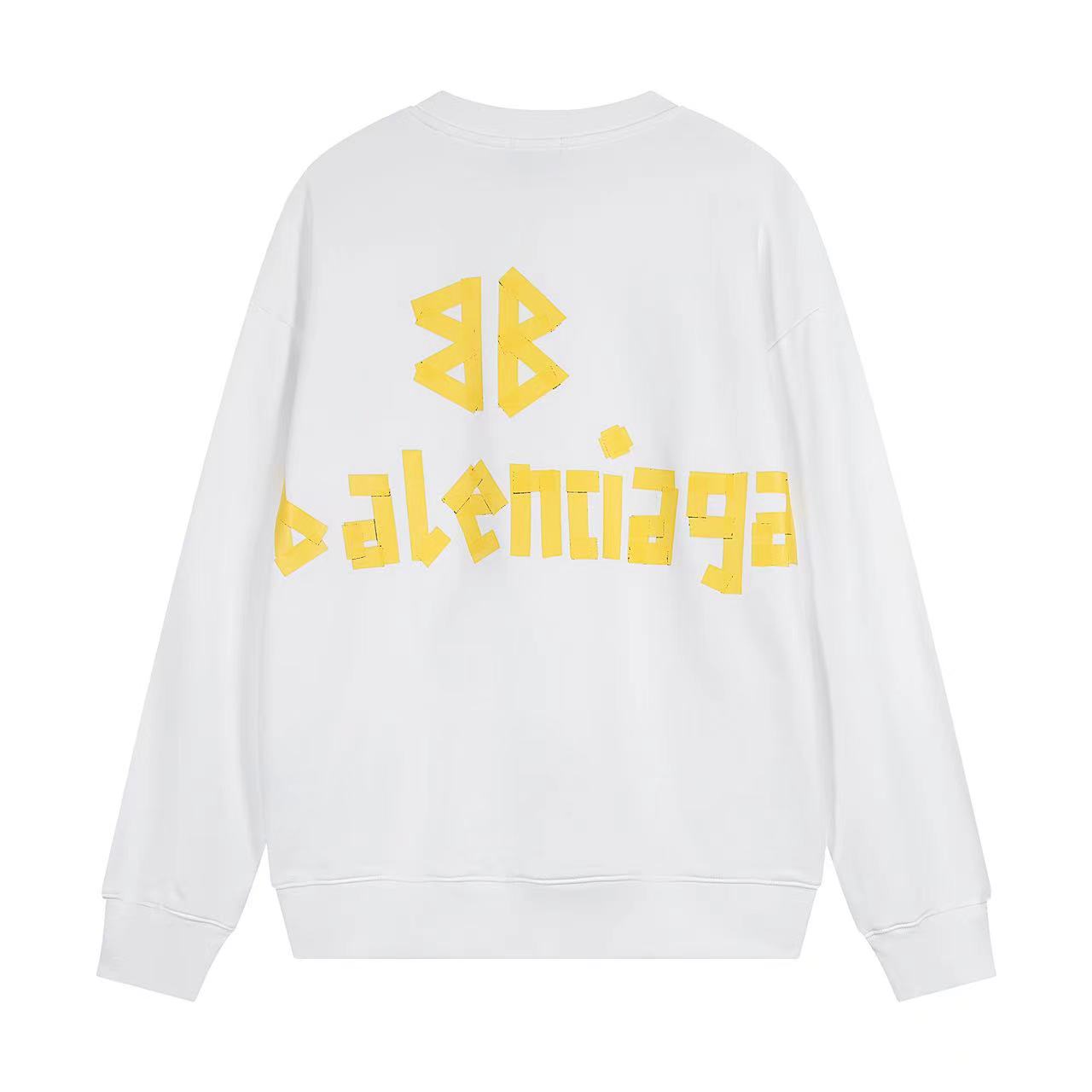 Balenciaga Men's Crew Neck Hoodie