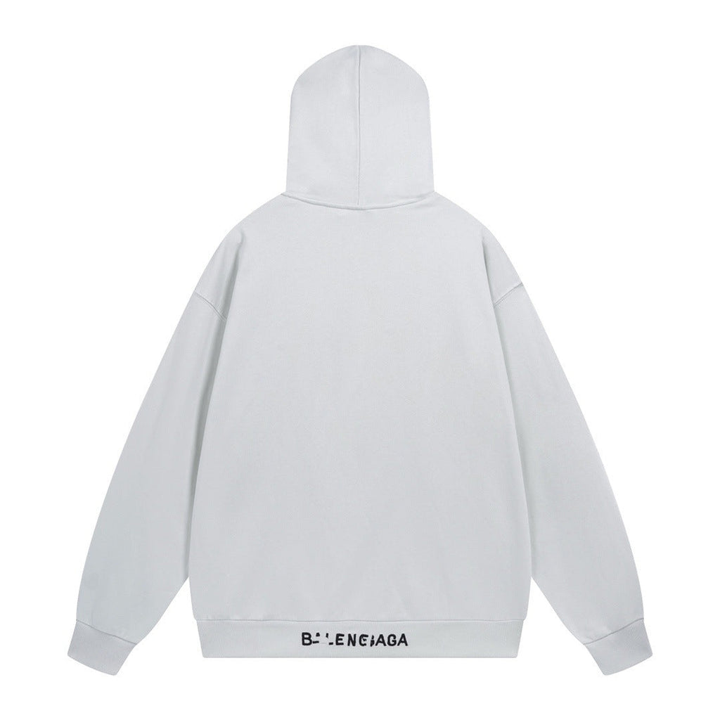 Balenciaga Couples Print Hoodie