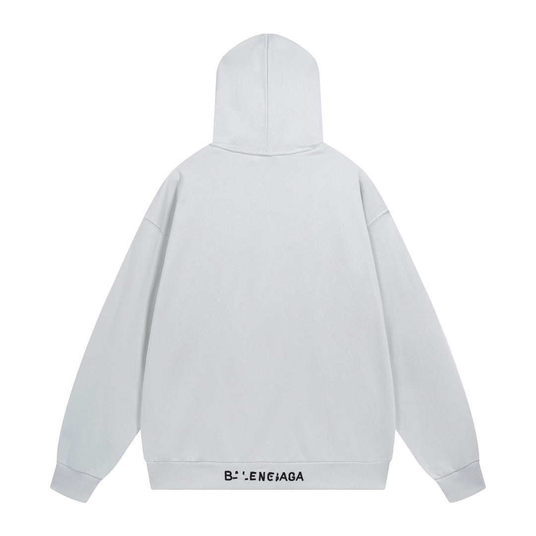 Balenciaga Couples Print Hoodie