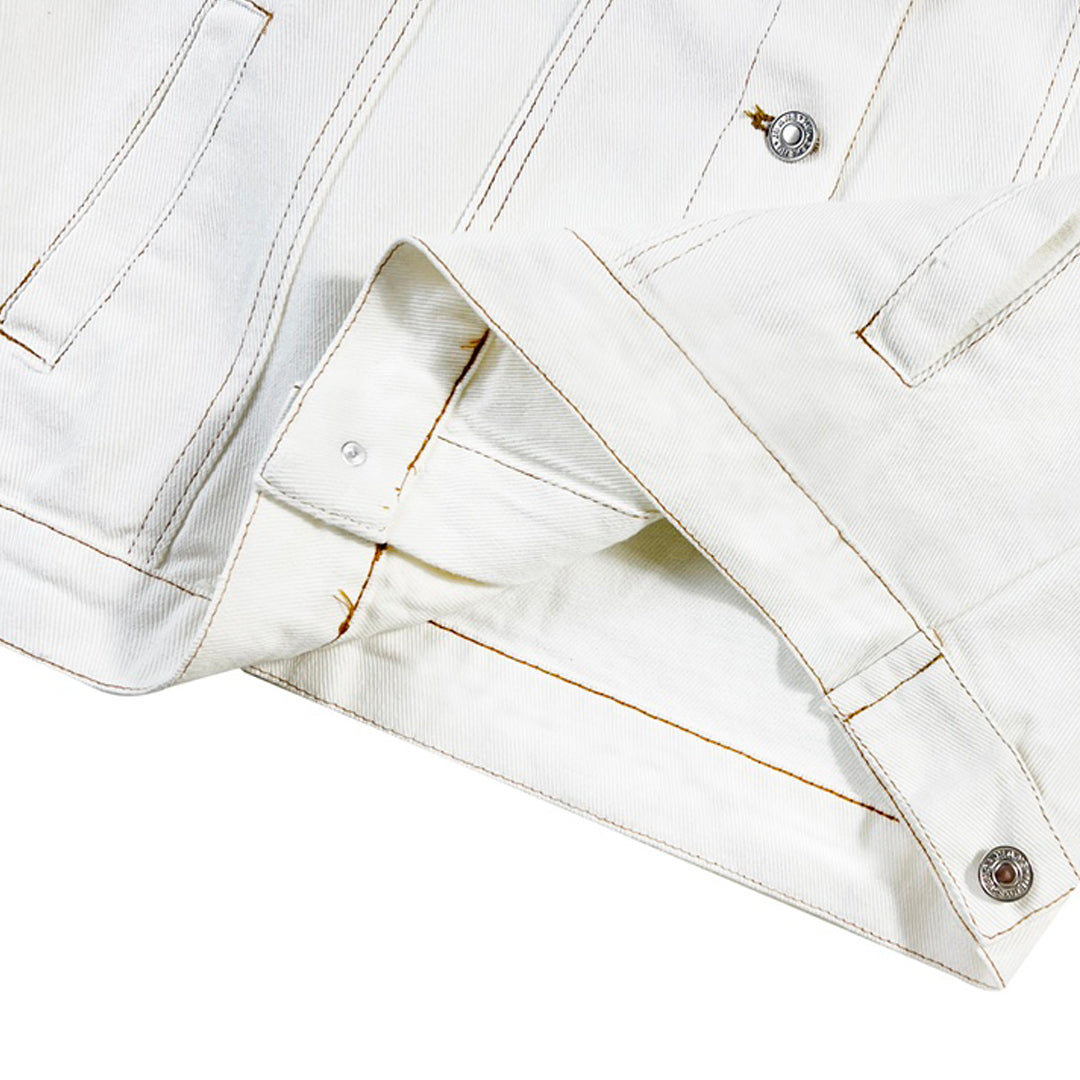 Balenciaga White Embroidery Jacket