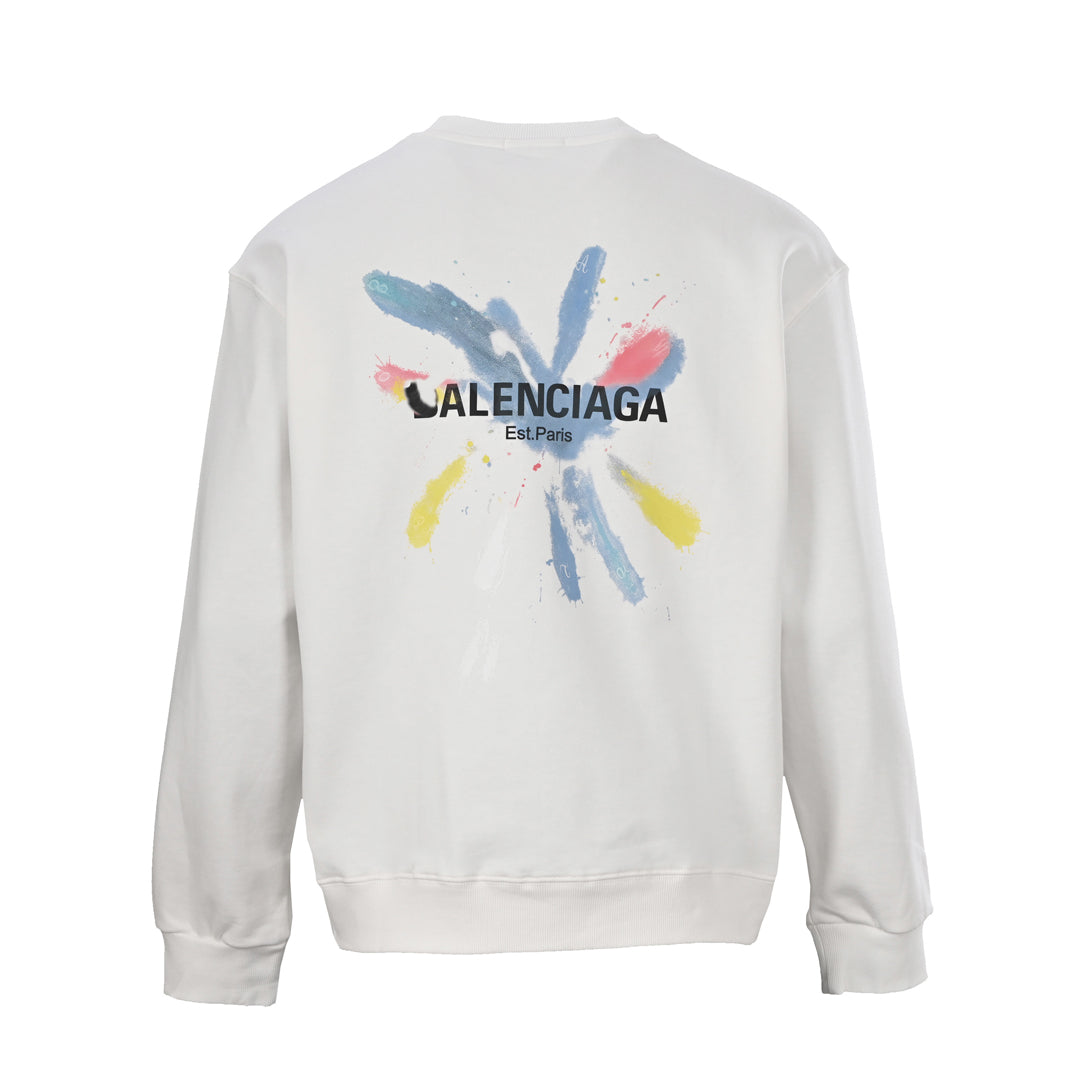 Balenciaga Couples Gradient Hoodie