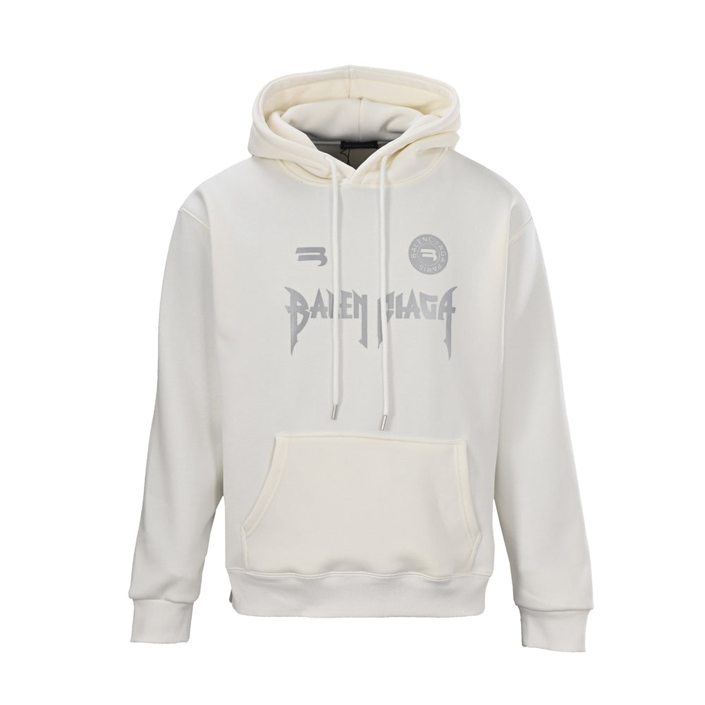 Balenciaga Glow-in-The-Bark Logo Hoodie