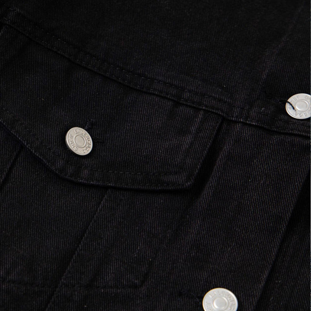 Balenciaga Black Denim Jacket