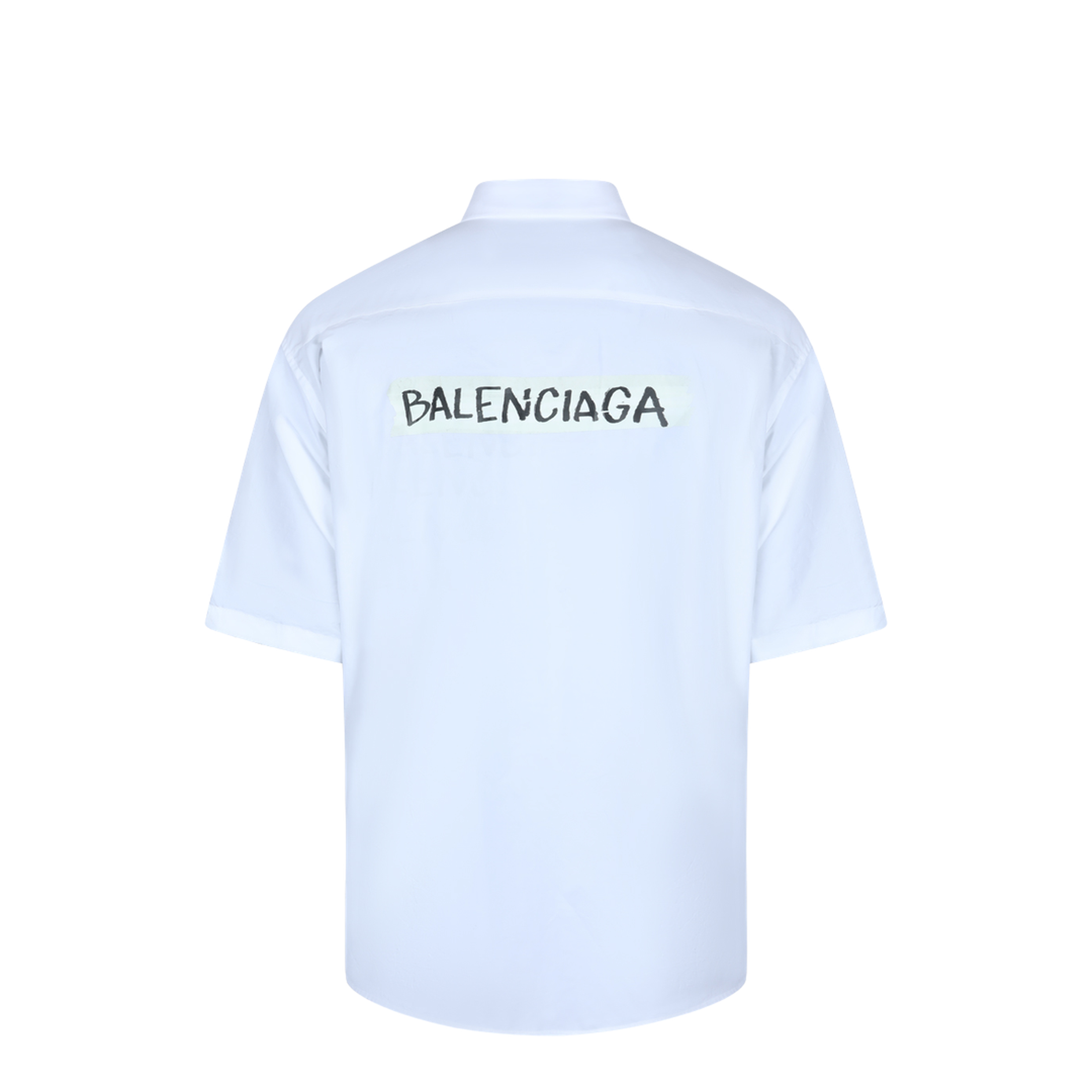White Poplin Oversize Shirt
