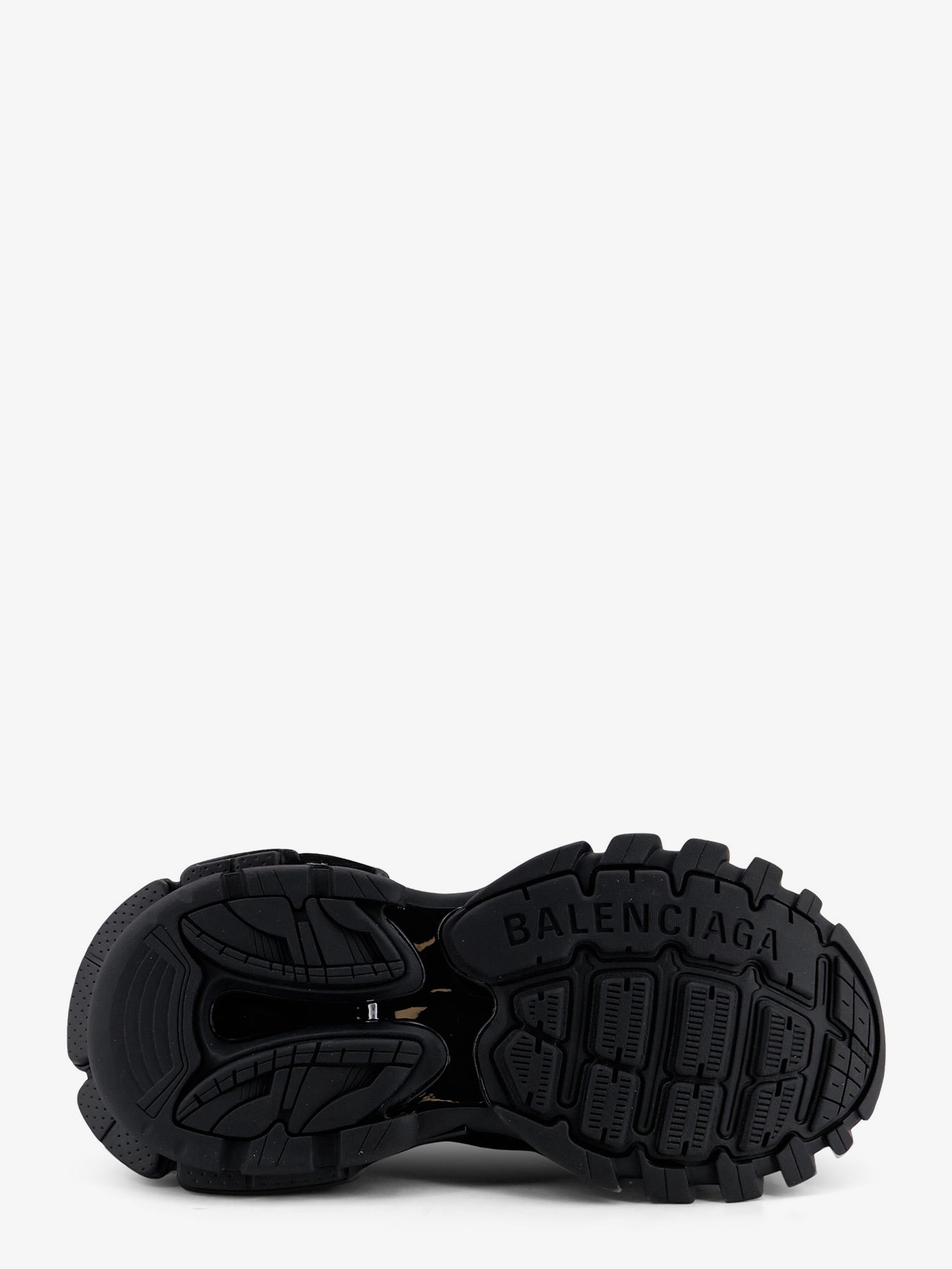 Balenciaga Men Track Shirt Polyurethane Sneakers With Side Logo