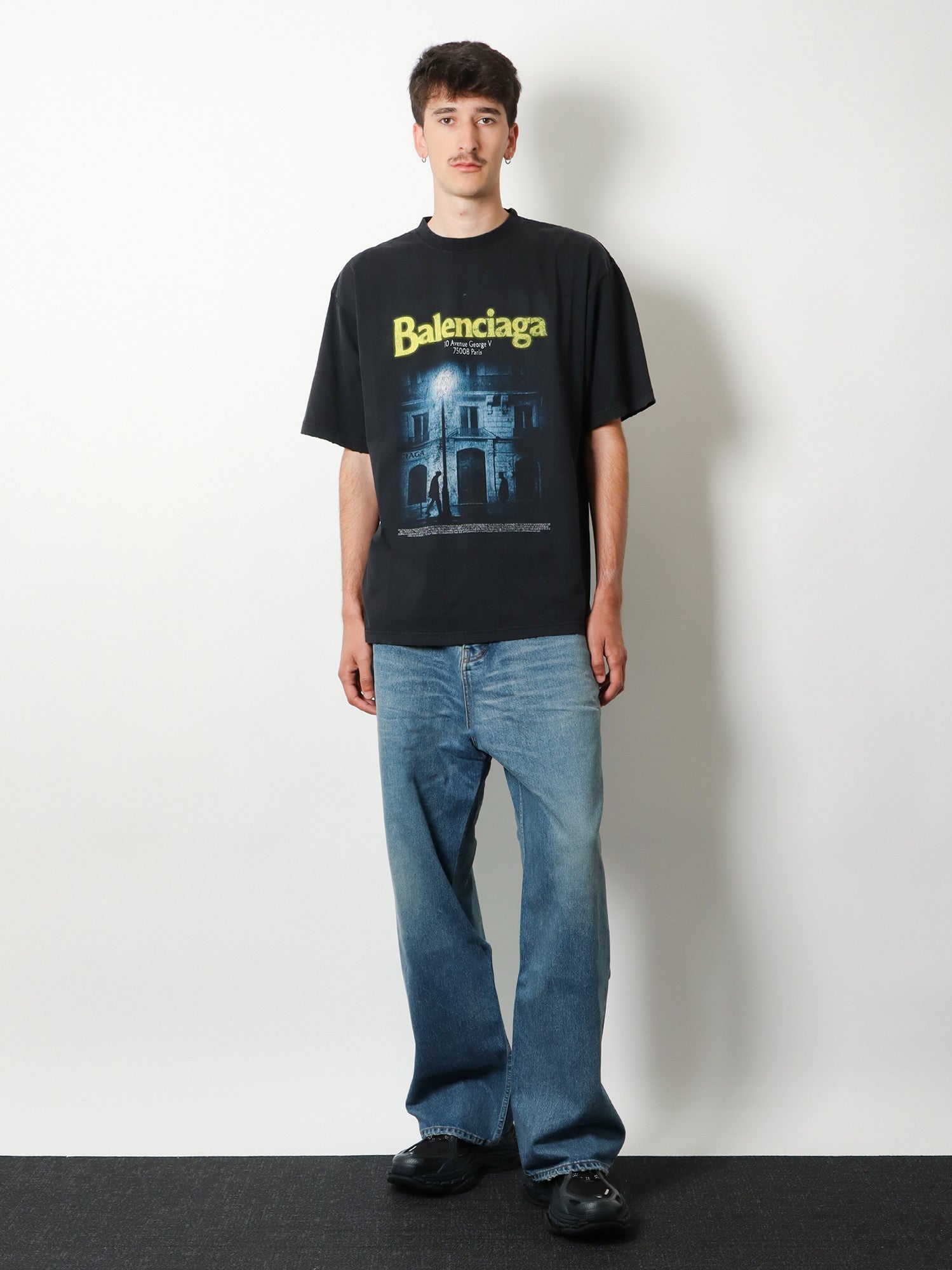 Balenciaga Men Baggy Fit Jeans