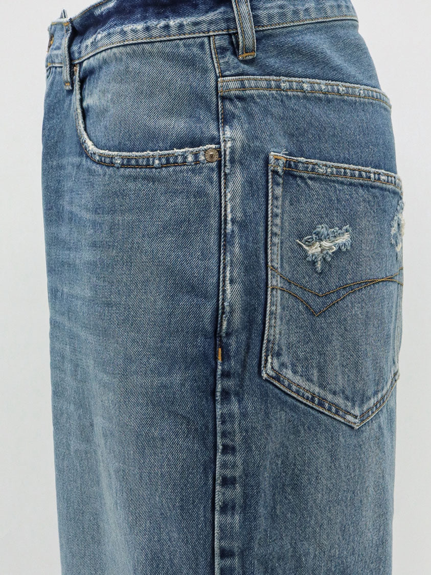 Balenciaga Men Baggy Fit Jeans