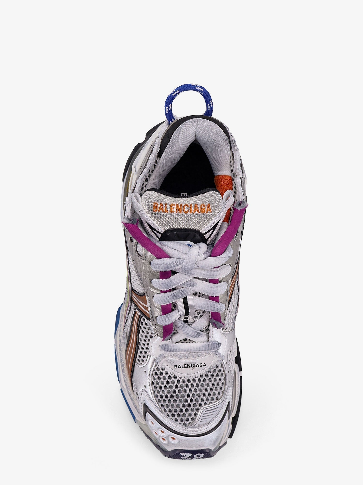 Balenciaga Women Runner Low-Top Mesh Sneakers