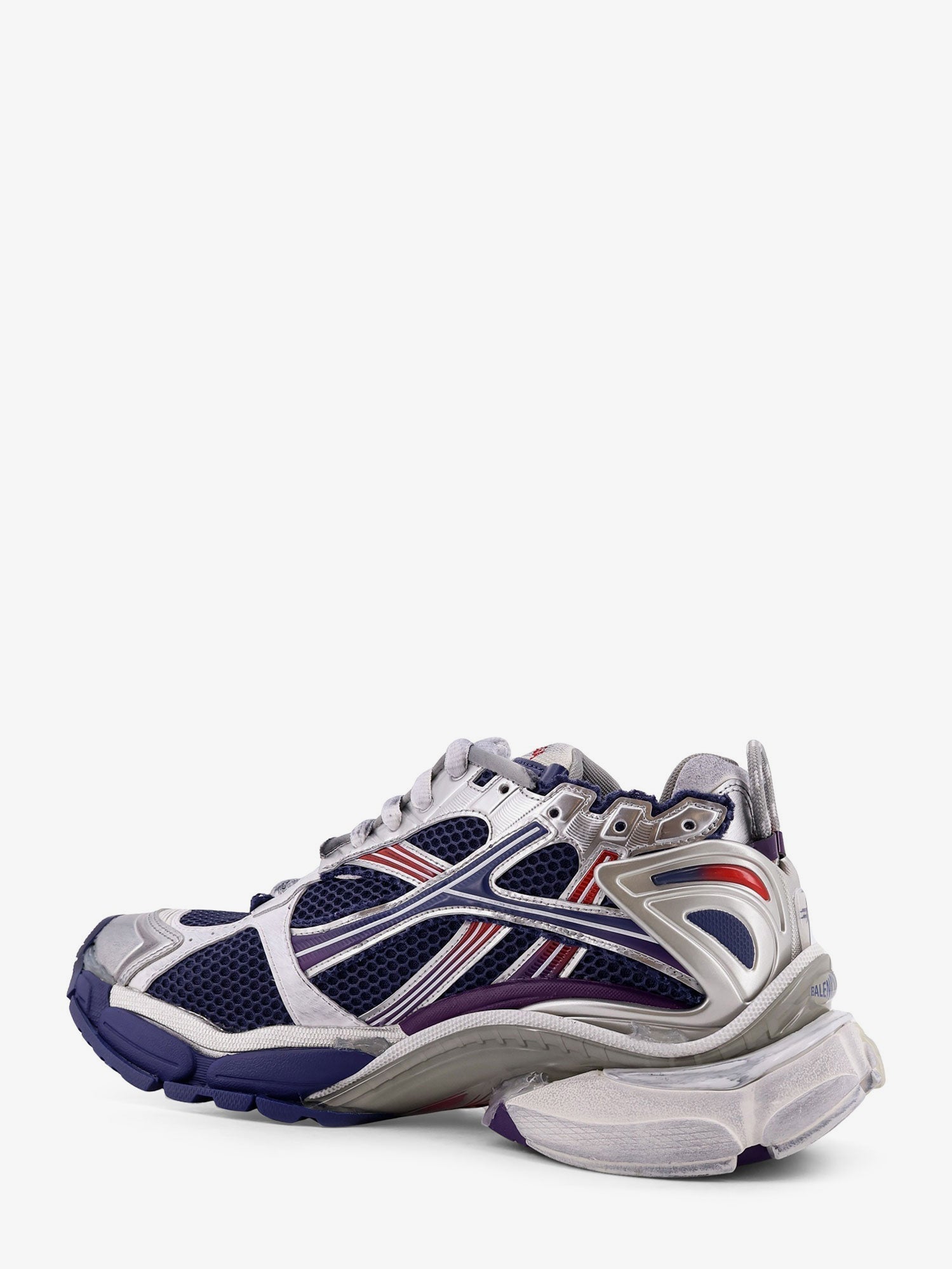 Balenciaga Men Mesh And Nylon Runner Sneakers
