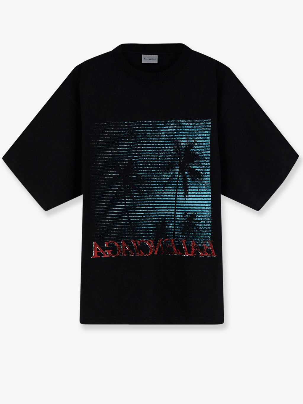 Balenciaga Cotton T-Shirt Black Men