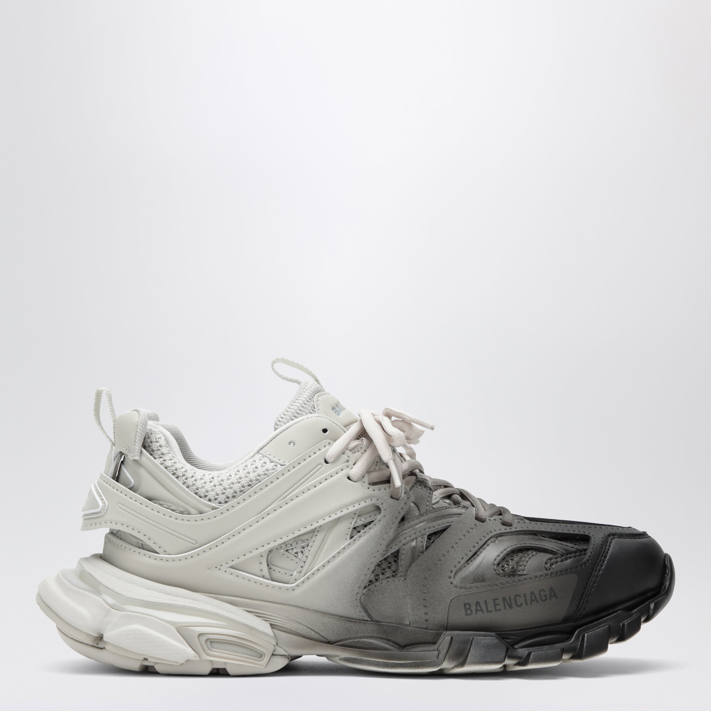 Balenciaga Track Gradient Sneakers In Black/Beige Men