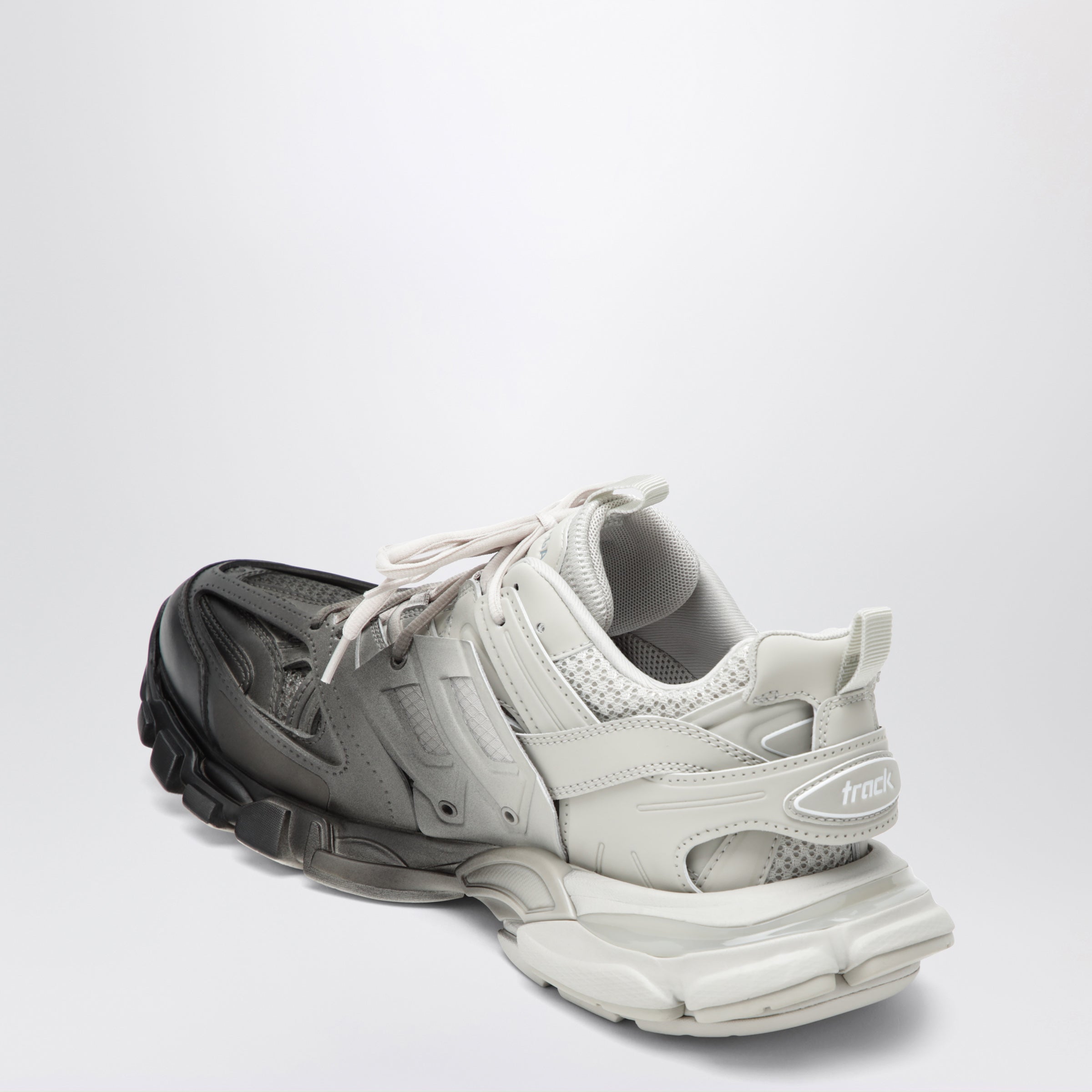 Balenciaga Track Gradient Sneakers In Black/Beige Men
