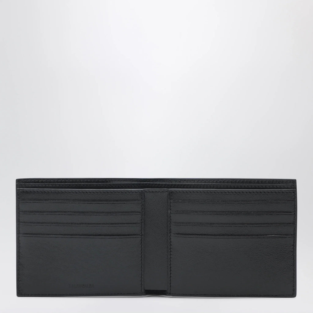 Balenciaga - Black horizontal wallet with logo
