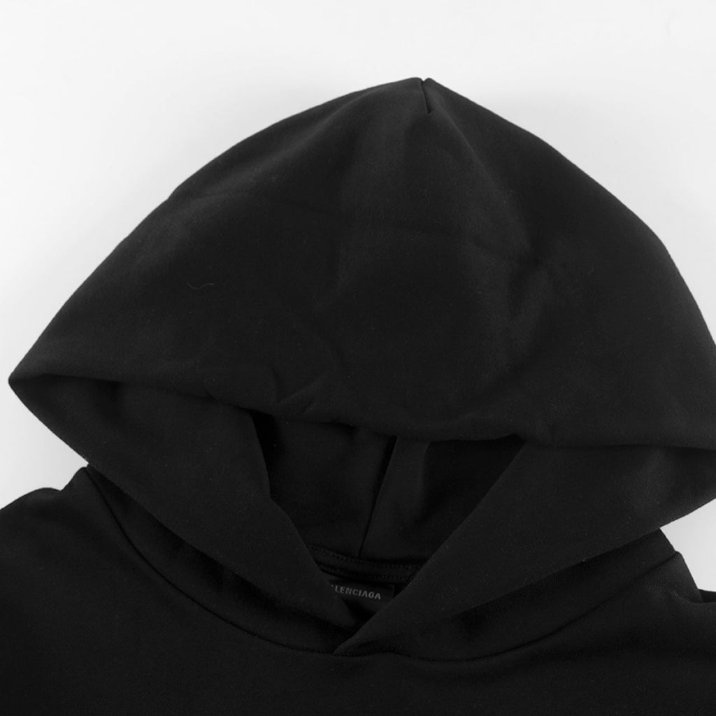 Balenciaga Loose Fit Print Hoodie