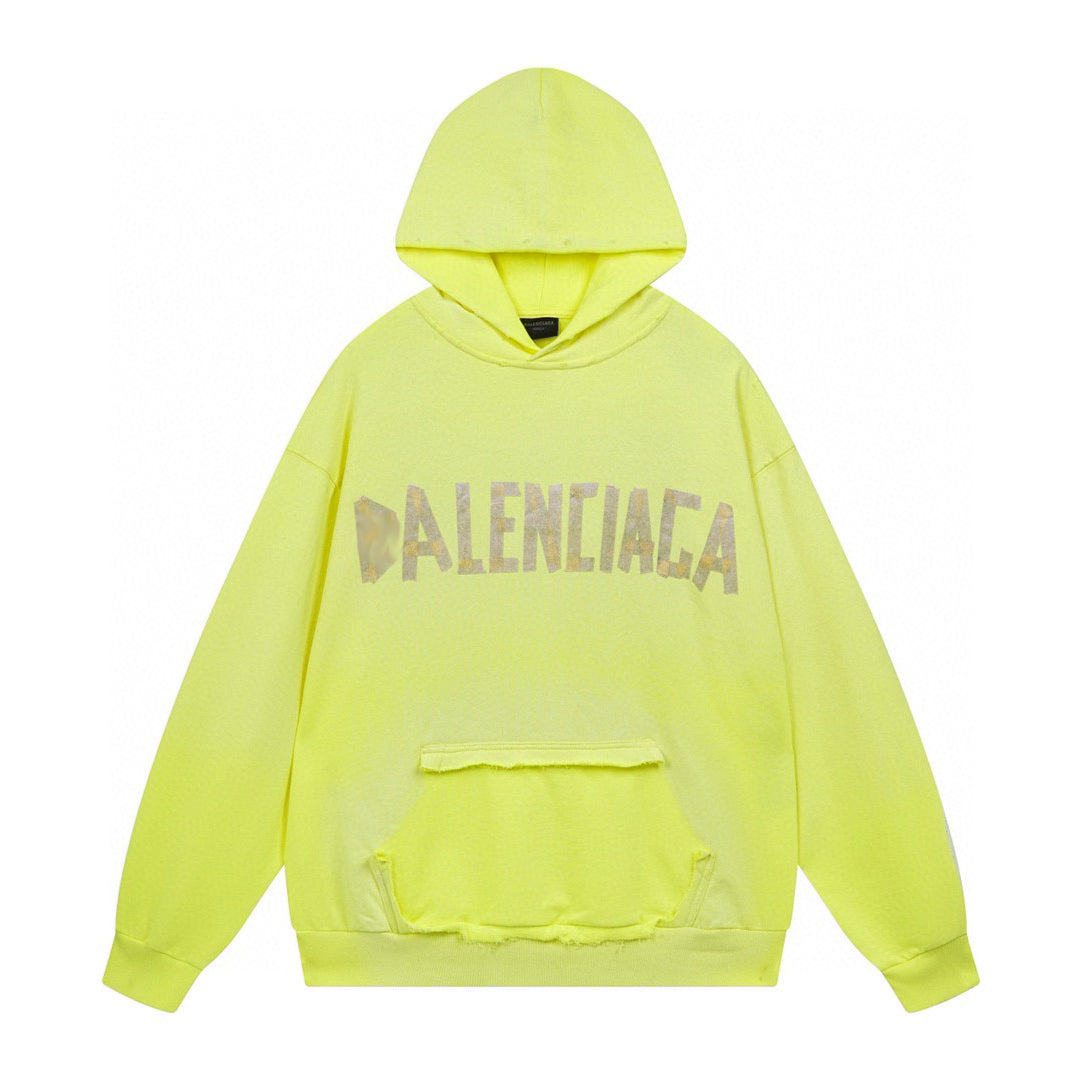 Balenciaga Print LOGO Hoodie