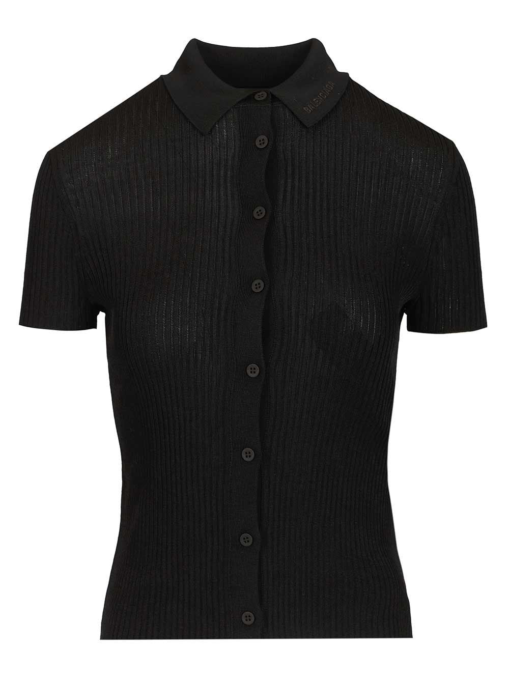 Balenciaga Women Short-Sleeved Shirt