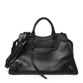 Grained Calfskin Neo Classic Black Hardware S City  Black