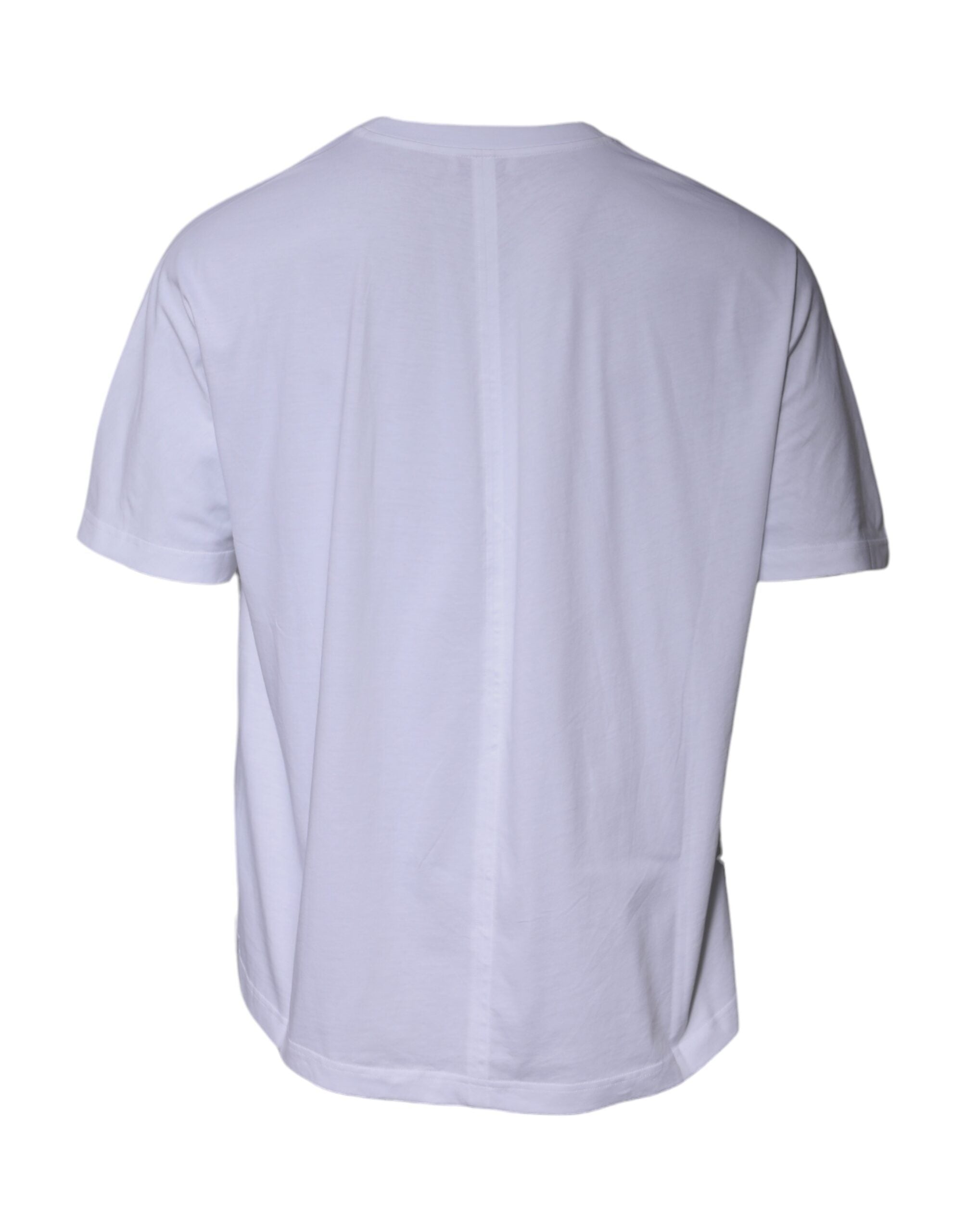 Balenciaga White Logo Cotton Crew Neck Short Sleeves women T-shirt