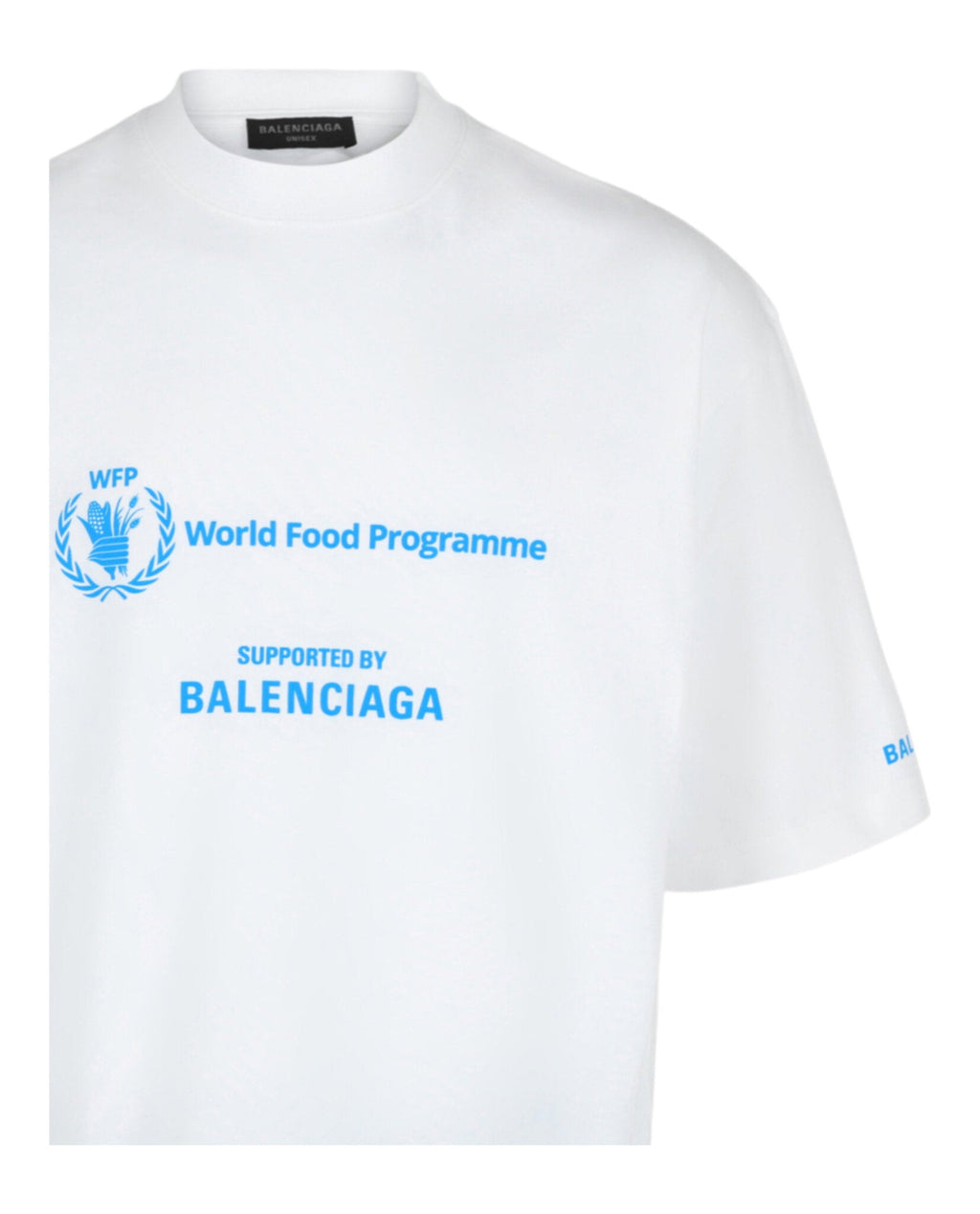 Balenciaga Unisex-Adult World Food Programme Graphic T-Shirt