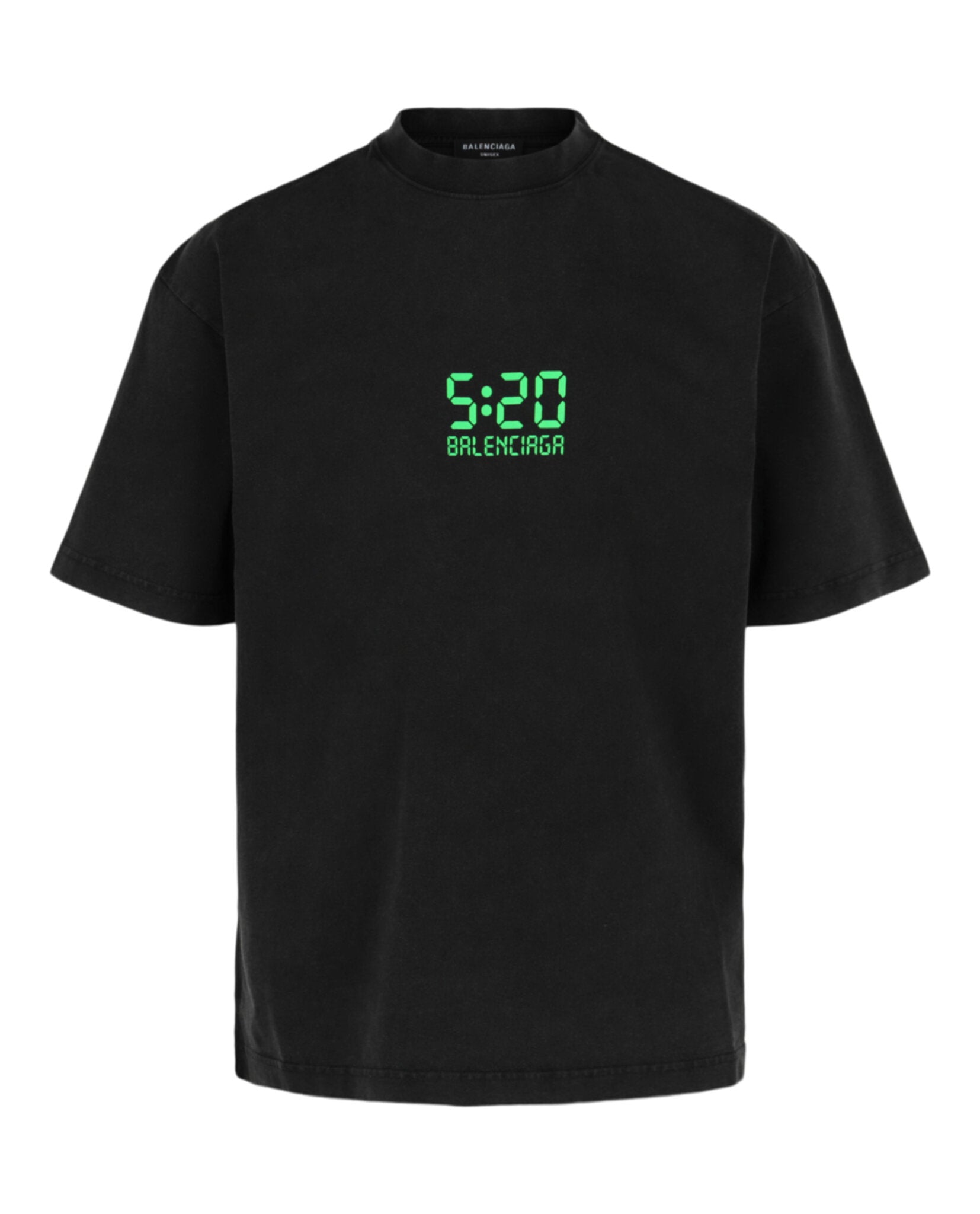 Balenciaga Unisex-Adult 5:20 Graphic T-Shirt