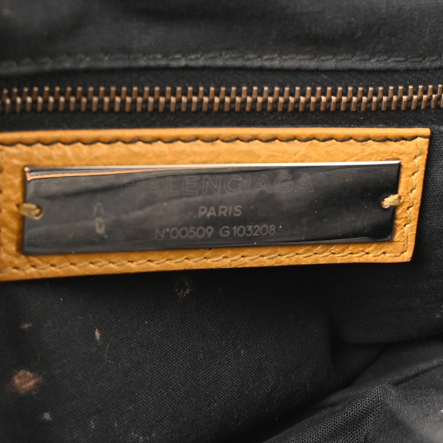 Agneau Classic Hardware First Jaune Moutarde