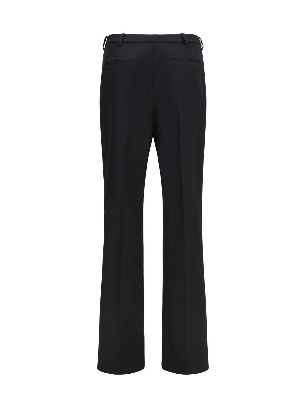 Balenciaga Women Slim-Fit Tailored Pants In Stretch Wool Twill