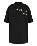 Balenciaga Womens Oversized Hand Drawn T-Shirt