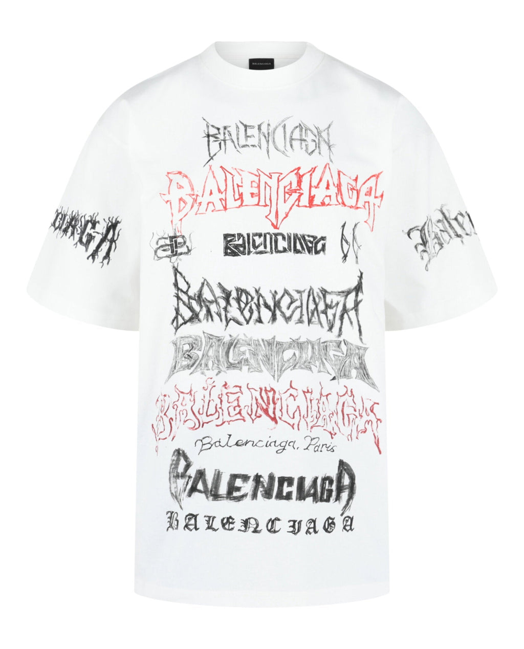 Balenciaga Mens DIY Metal T-Shirt
