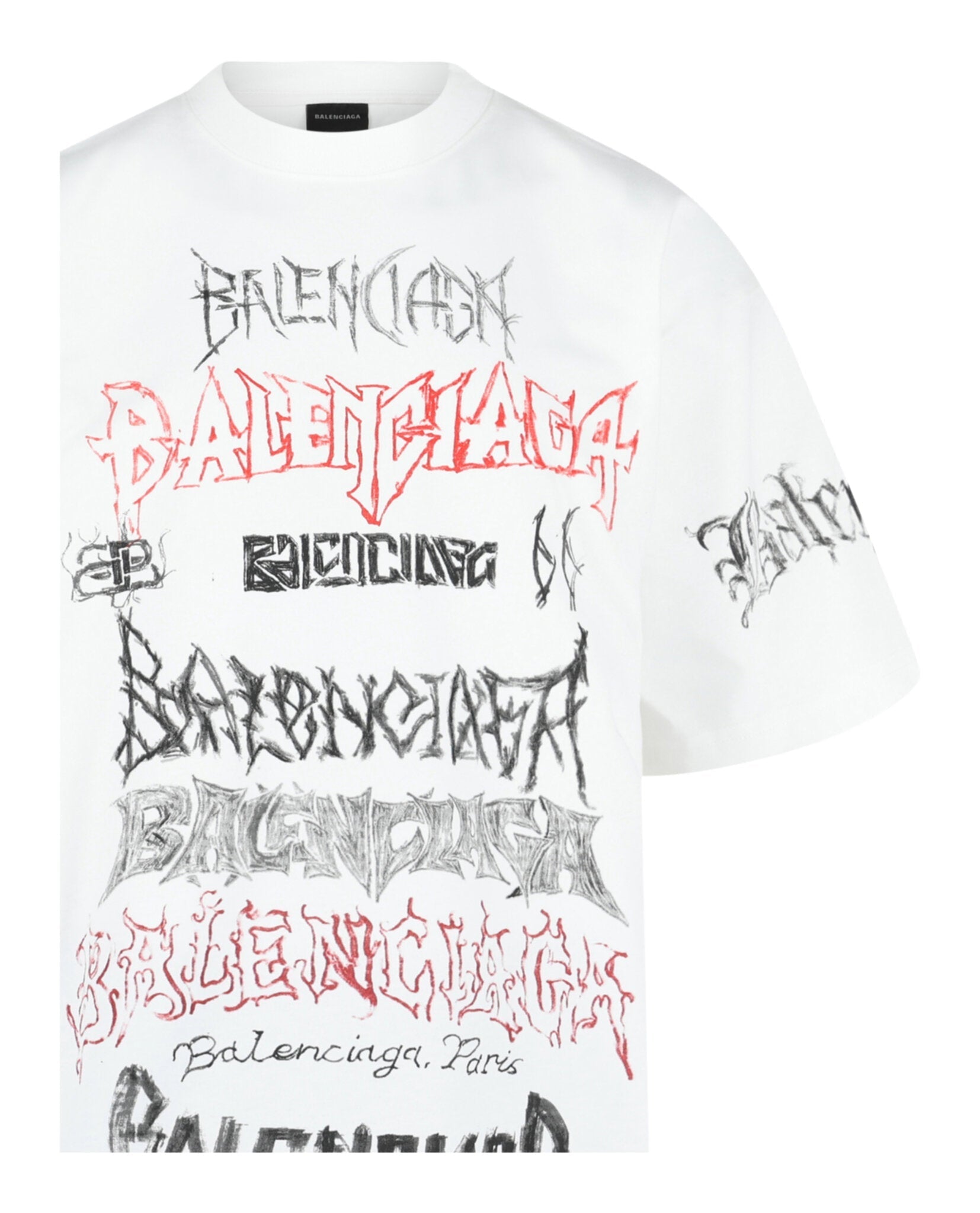 Balenciaga Mens DIY Metal T-Shirt