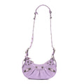 Agneau Arena Le Cagole Shoulder Bag XS Lilac