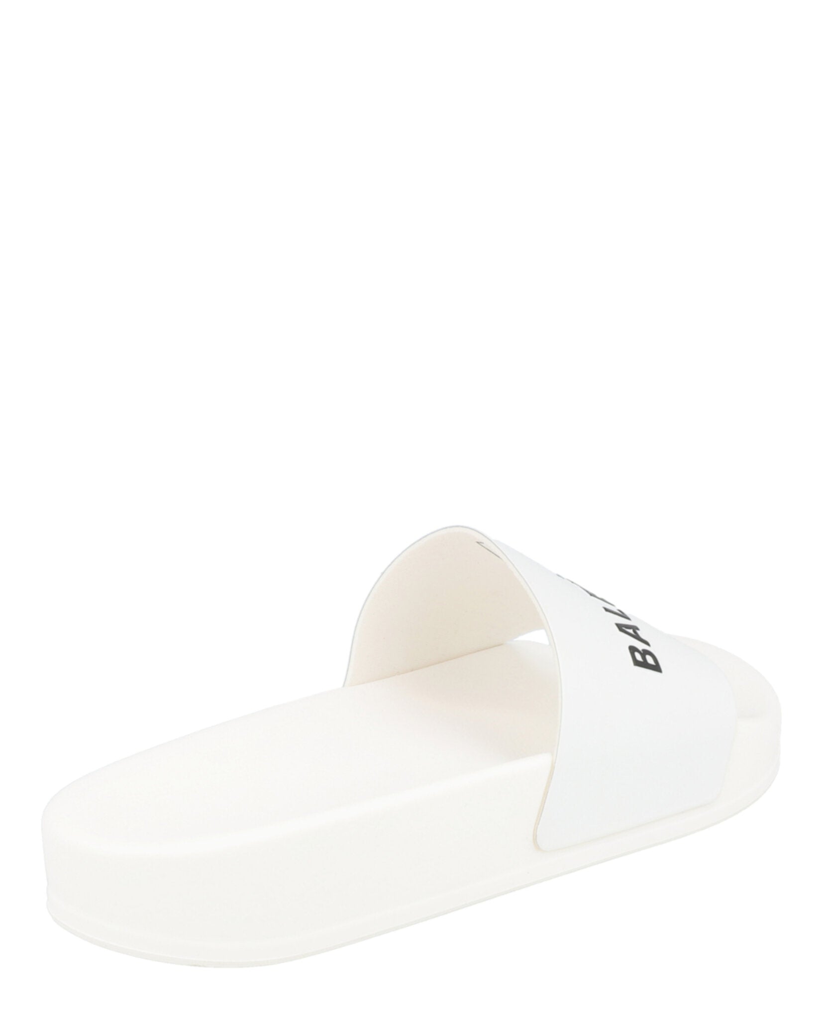 Balenciaga Unisex-Child Logo Pool Slides