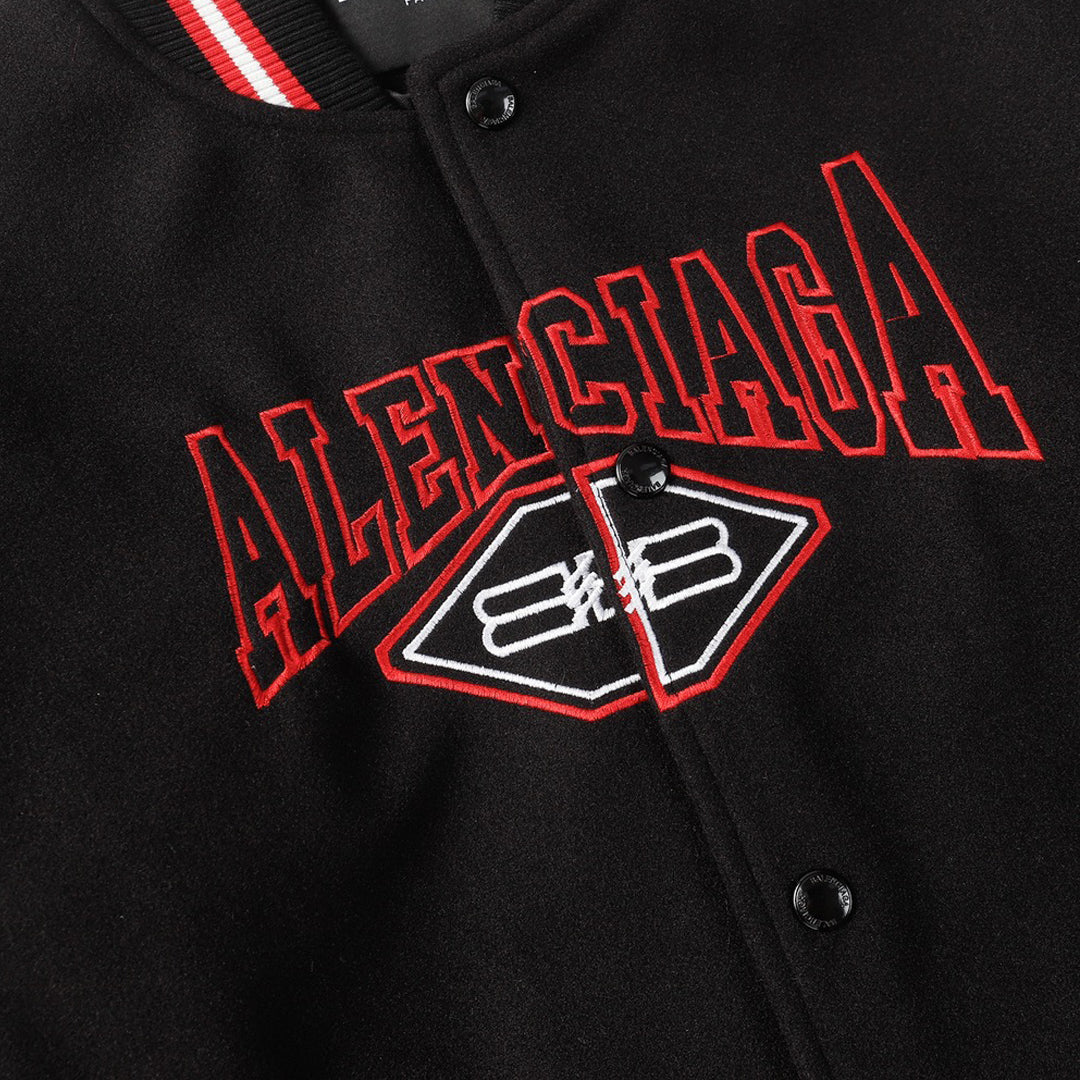 Balenciaga Men Baseball Jacket