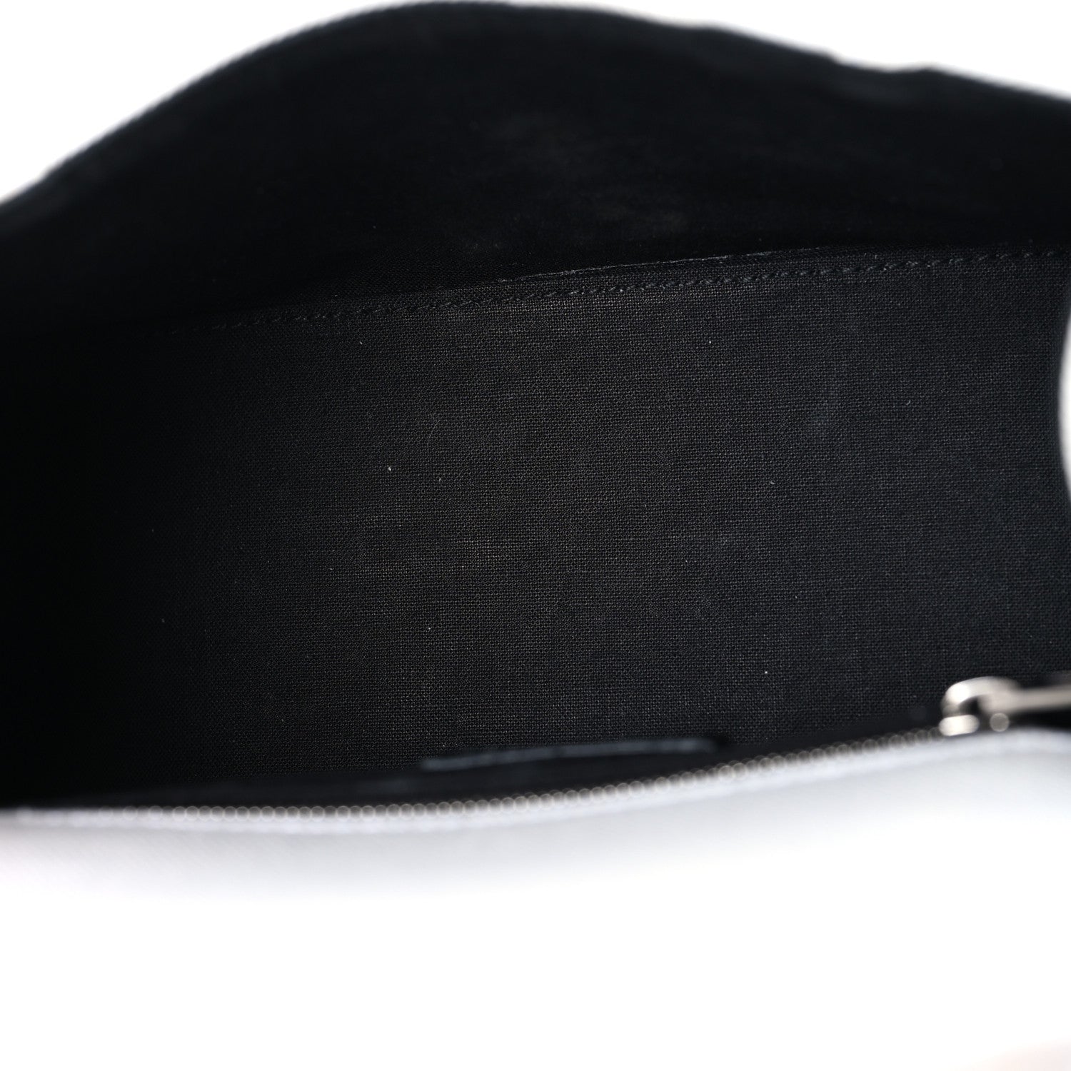Denim Patchwork Small Hourglass Top Handle Bag White