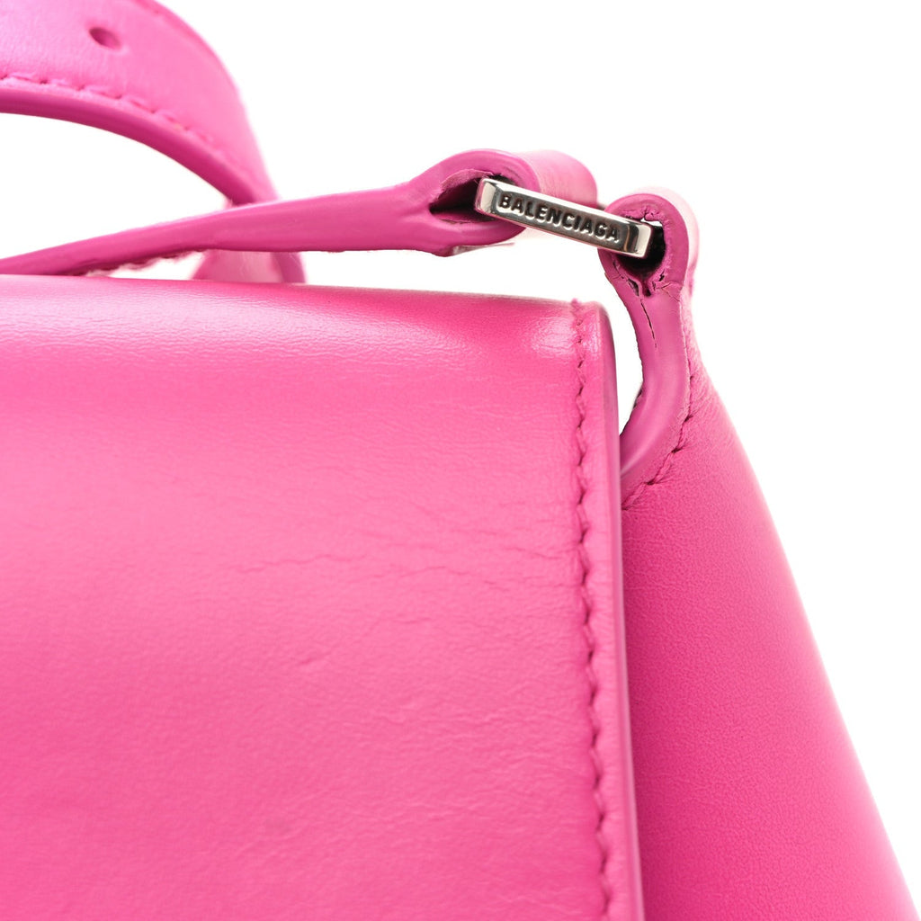 Box Calfskin Medium XX Flap Bag Lipstick Pink
