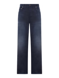 Balenciaga Men Wide Leg Denim Jeans