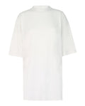 Balenciaga Womens Crewneck Distressed T-Shirt