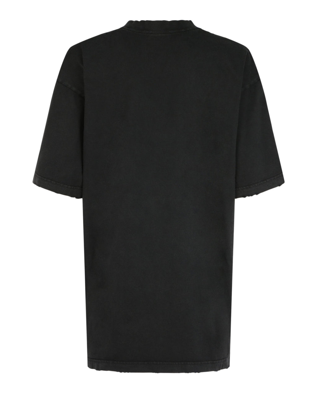 Balenciaga Womens Oversized College Logo T-Shirt