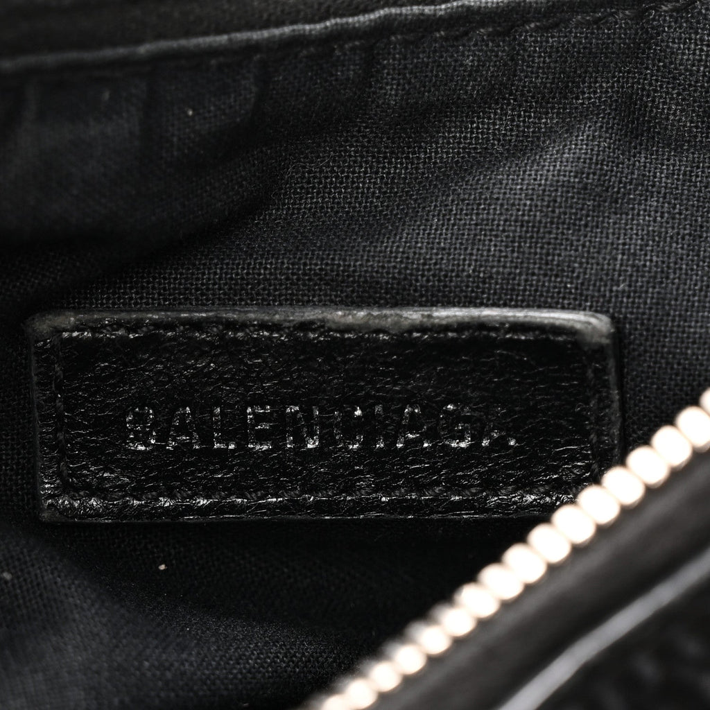 Agneau Arena Le Cagole Shoulder Bag XS Black