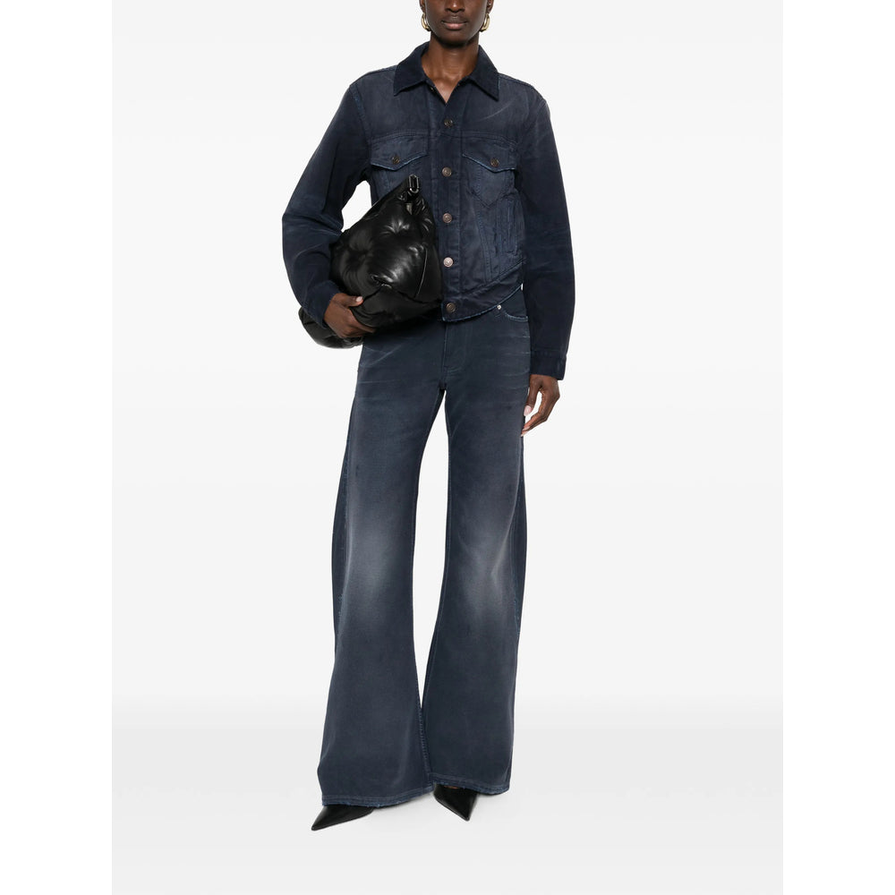 Balenciaga Blue Denim - Flared Jeans Women