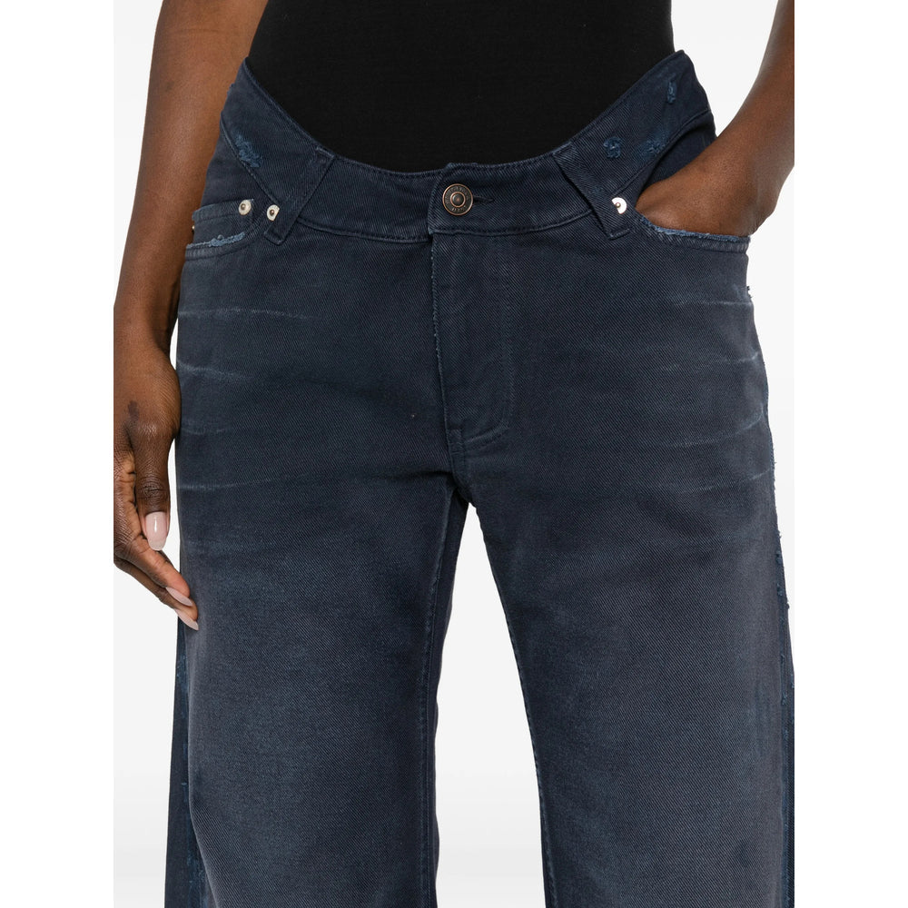 Balenciaga Blue Denim - Flared Jeans Women