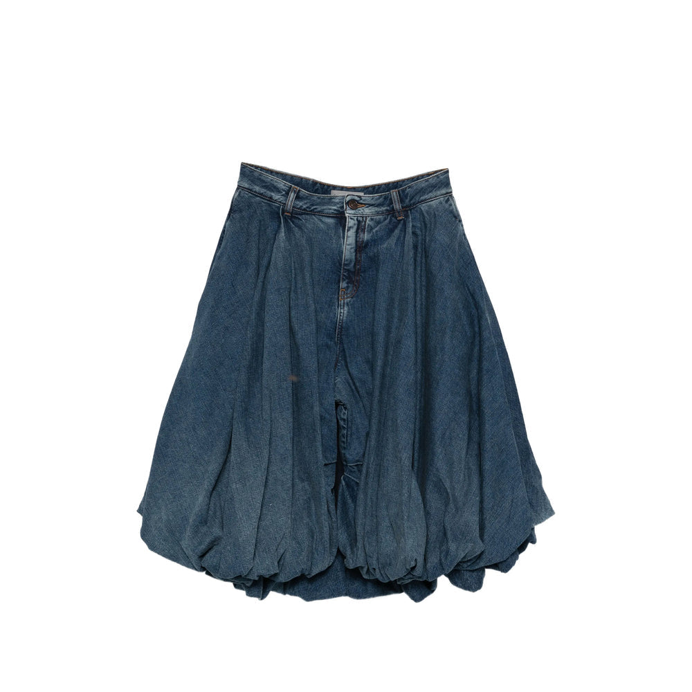Balenciaga Blue Shorts - Knee-Length Shorts Women