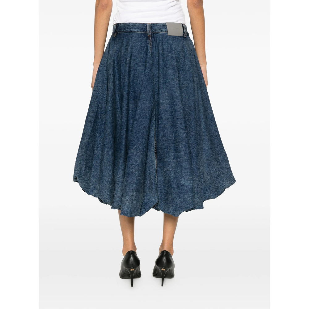Balenciaga Blue Shorts - Knee-Length Shorts Women