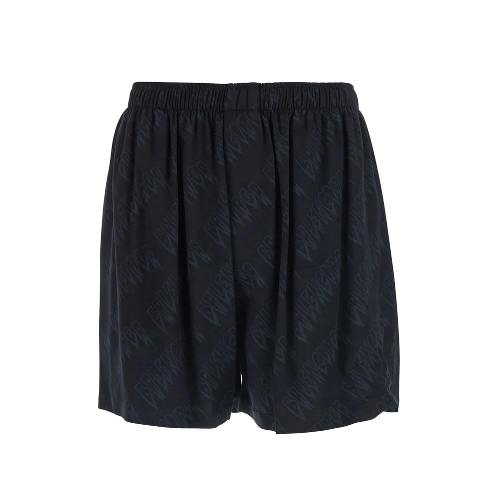 Balenciaga Black Shorts - Track & Running Shorts Men