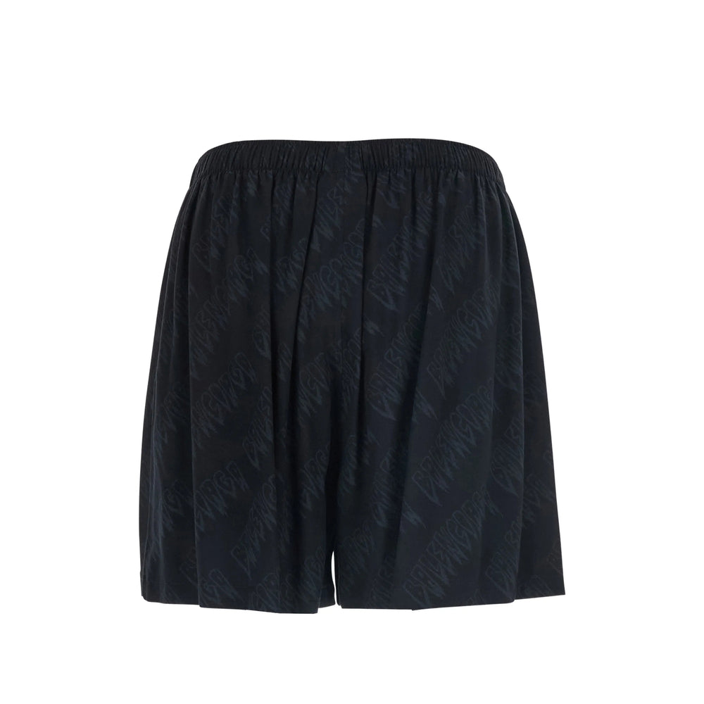 Balenciaga Black Shorts - Track & Running Shorts Men