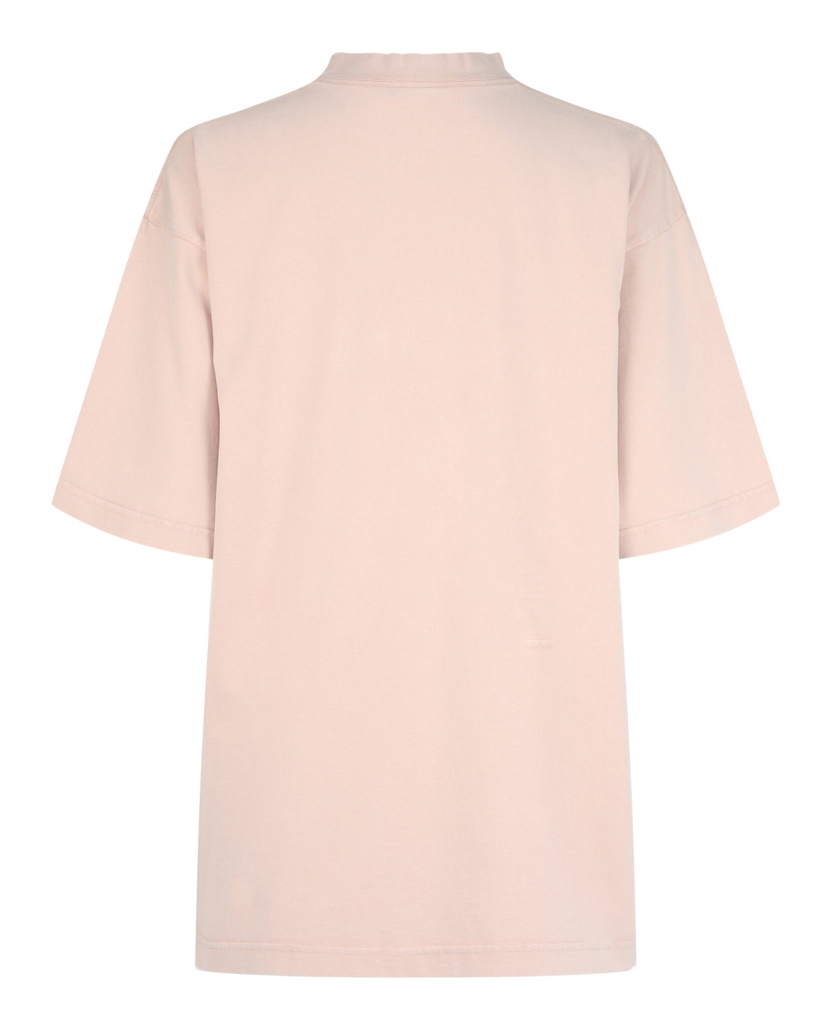 Balenciaga Womens Backflip Embroidered Logo T-Shirt
